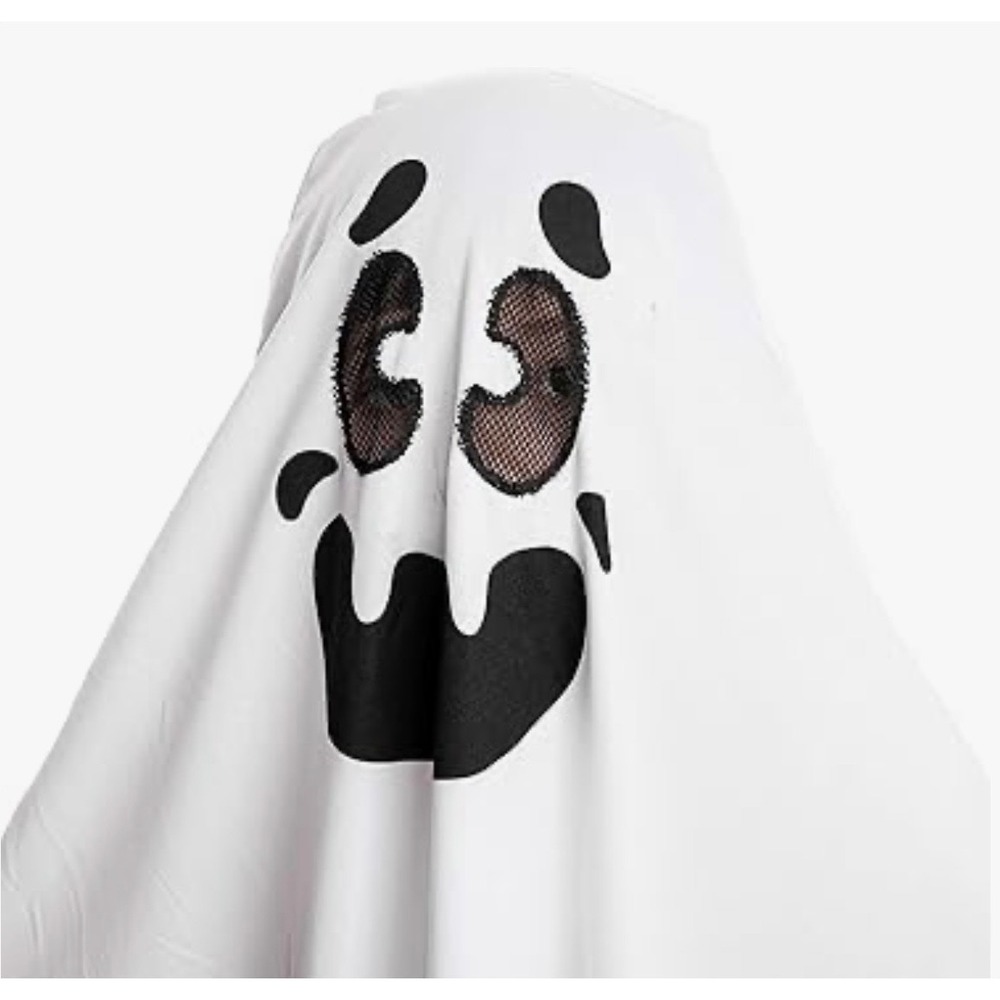 NEW Spooktacular Creations Ghost Costume Kids Size 8-10 Yrs Halloween - Picture 3 of 9